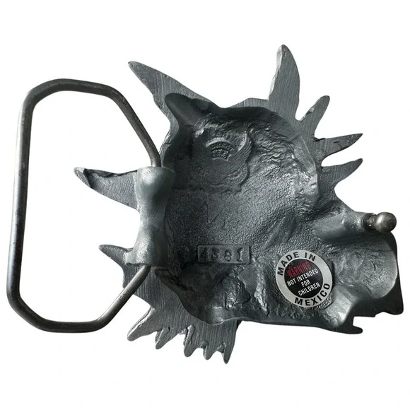 MEDIEVAL DRAGON CUT OUT BELT BUCKLE! VINTAGE! RARE! GAP! 1996! BEAST SCARY - Picture 3 of 6